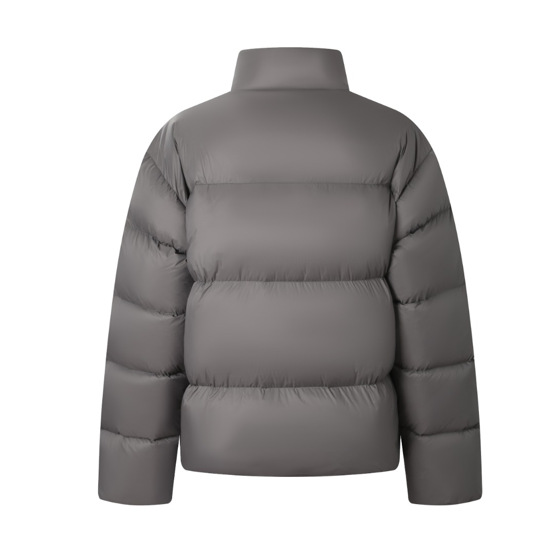 Balenciaga A貨男士羽絨外套 灰色立領極簡保暖款| 13 Balenciaga A貨男士羽絨外套 灰色立領極簡保暖款