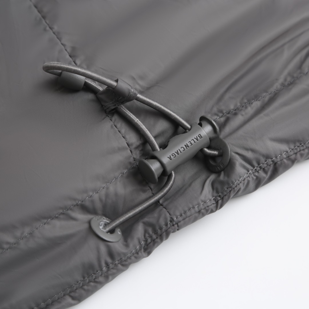 Balenciaga A貨男士羽絨外套 灰色立領極簡保暖款| 7 Balenciaga A貨男士羽絨外套 灰色立領極簡保暖款