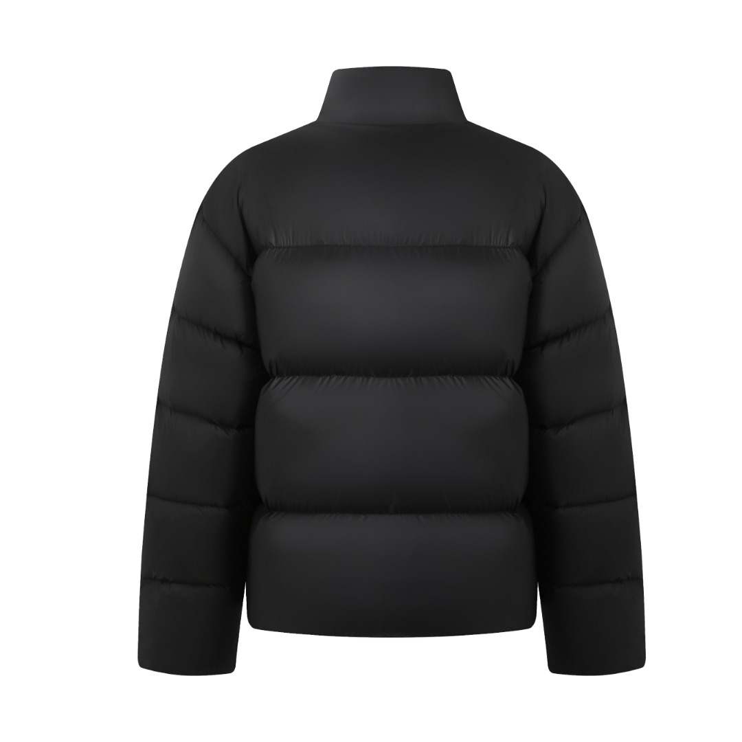 Balenciaga高仿羽絨外套 黑色立領設計男士極簡保暖款| 13 Balenciaga高仿羽絨外套 黑色立領設計男士極簡保暖款