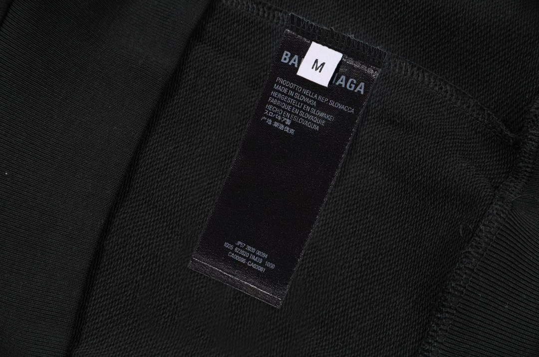 Balenciaga一比一連帽帽T 黑色素面拉鍊外套休閒款| 8 Balenciaga一比一連帽帽T 黑色素面拉鍊外套休閒款