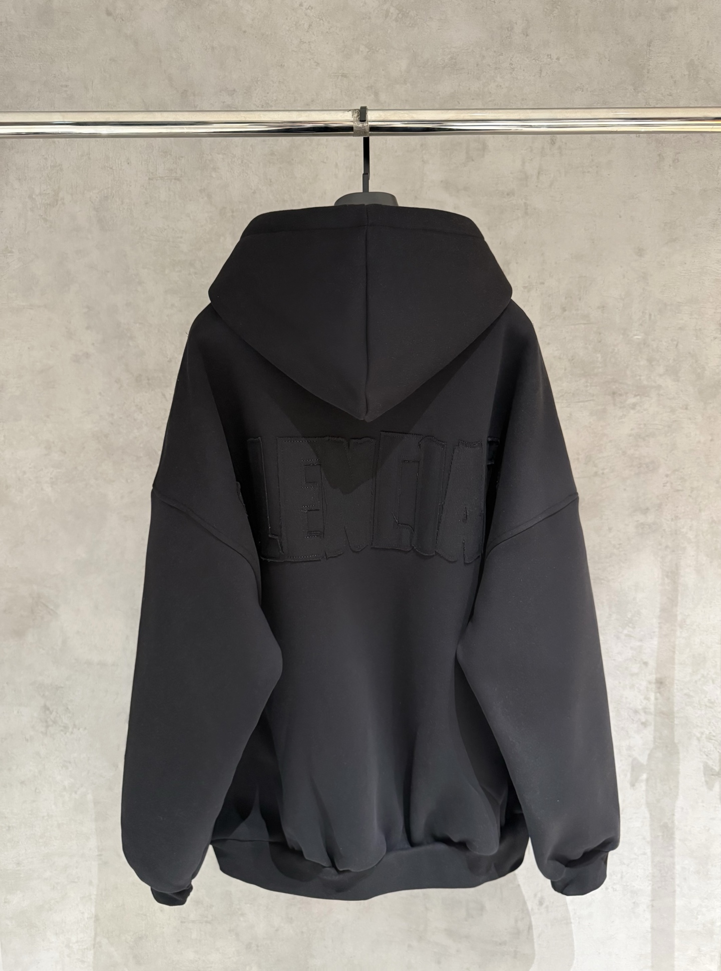 Balenciaga一比一男士連帽外套 黑色極簡全素拉鍊寬鬆設計| 14 Balenciaga一比一男士連帽外套 黑色極簡全素拉鍊寬鬆設計