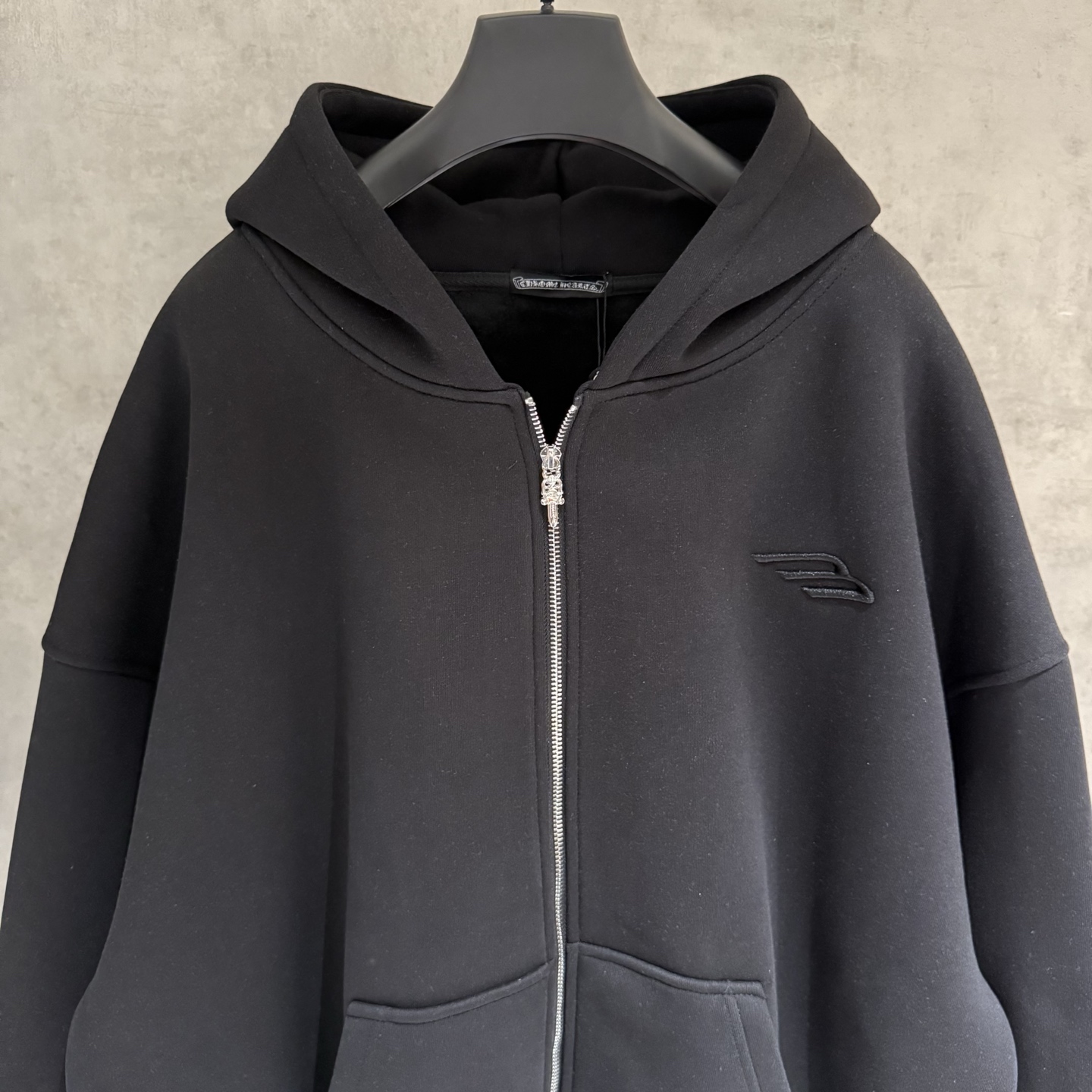 Balenciaga一比一男士連帽外套 黑色極簡全素拉鍊寬鬆設計| 13 Balenciaga一比一男士連帽外套 黑色極簡全素拉鍊寬鬆設計