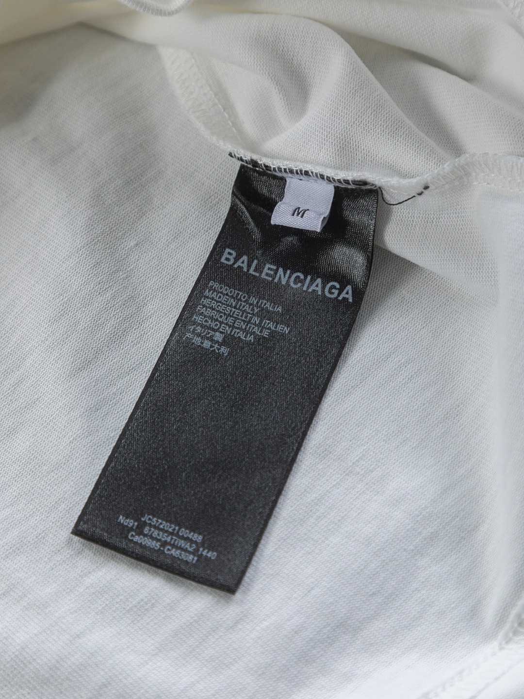 Balenciaga高仿白色短袖T恤Luxury字樣刺繡簡約運動風格| 11 Balenciaga高仿白色短袖T恤Luxury字樣刺繡簡約運動風格