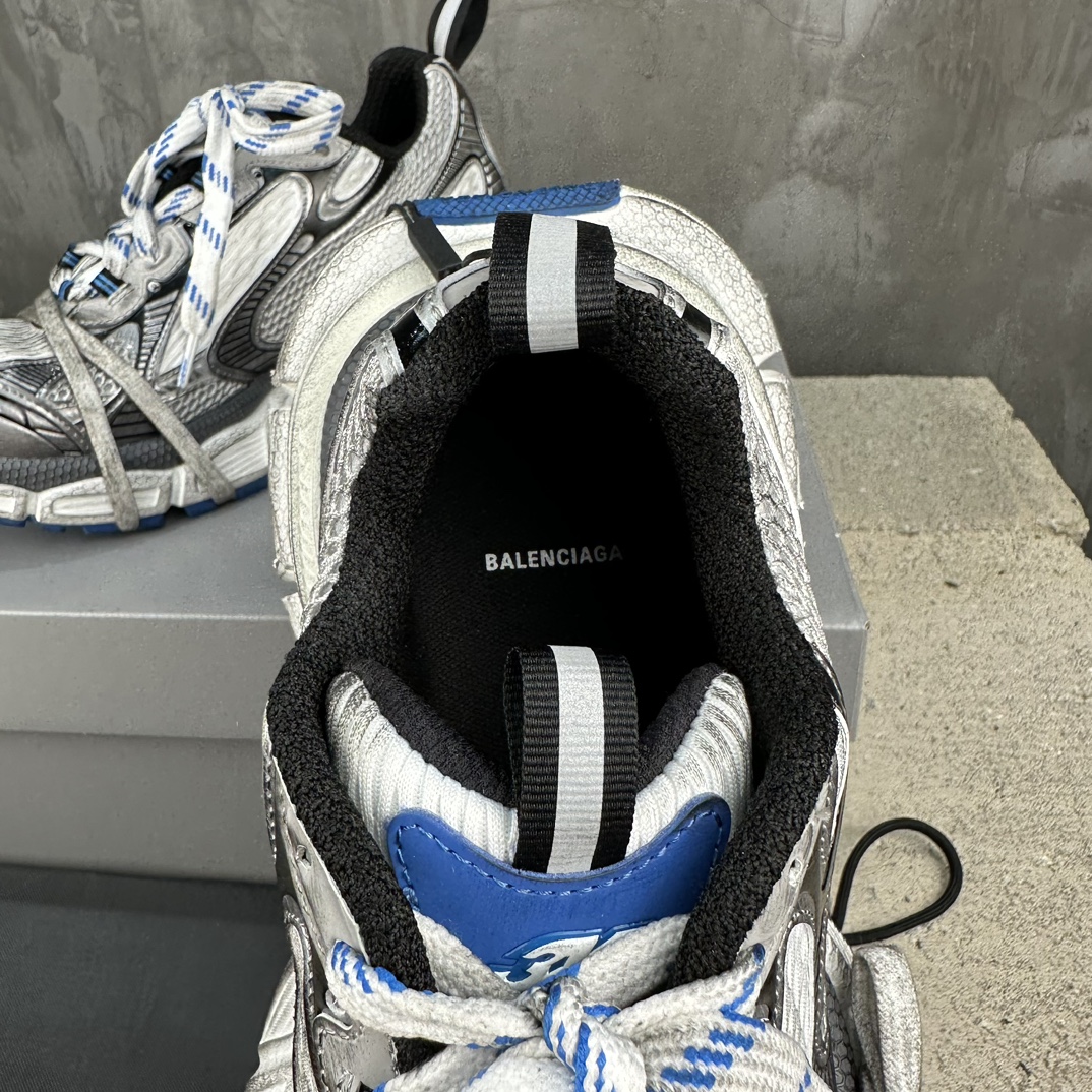 Balenciaga A貨男士灰藍復古運動老爹鞋設計前衛舒適實穿｜歐美奢侈品精品推薦