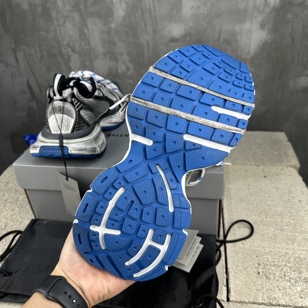 Balenciaga A貨男士灰藍復古運動老爹鞋設計前衛舒適實穿｜歐美奢侈品精品推薦