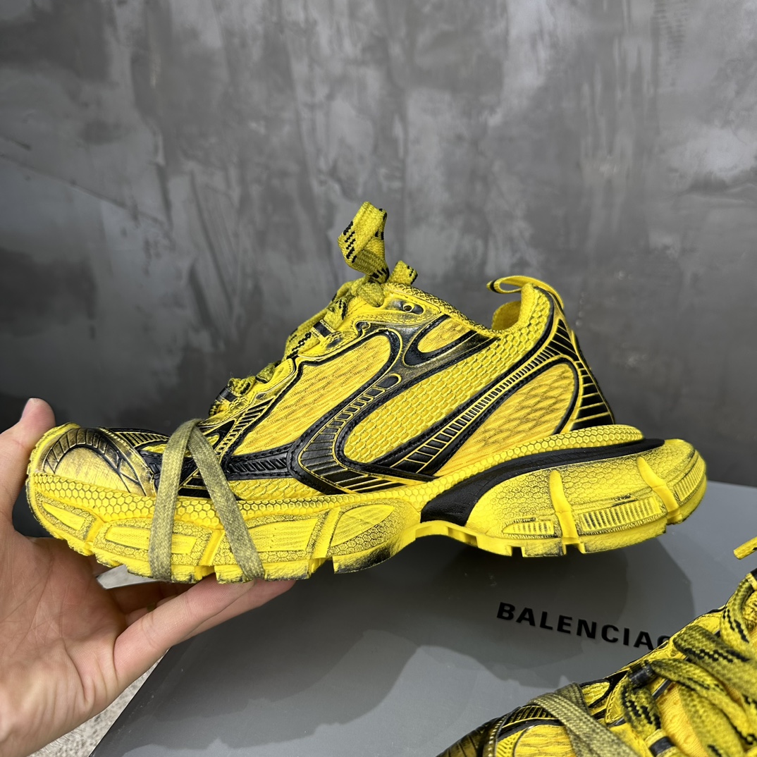 Balenciaga 高仿男女款亮黃老爹運動鞋撞色造型街頭吸睛必備｜歐美奢侈品精品推薦
