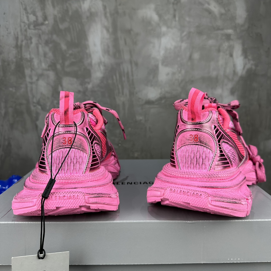 Balenciaga 一比一玫紅老爹鞋女款撞色街頭風人氣選擇|超A仿原單精品圖片 8 Balenciaga 一比一玫紅老爹鞋女款撞色街頭風人氣選擇|歐美奢侈品精品推薦