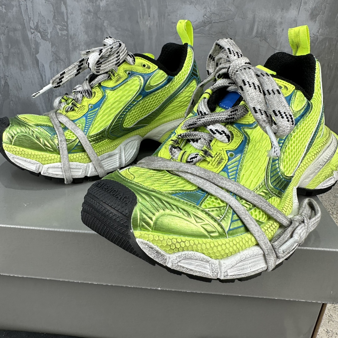 Balenciaga 高仿老爹鞋螢光綠配色亮眼造型街頭必備|超A仿原單精品圖片 10 Balenciaga 高仿老爹鞋螢光綠配色亮眼造型街頭必備|歐美奢侈品精品推薦