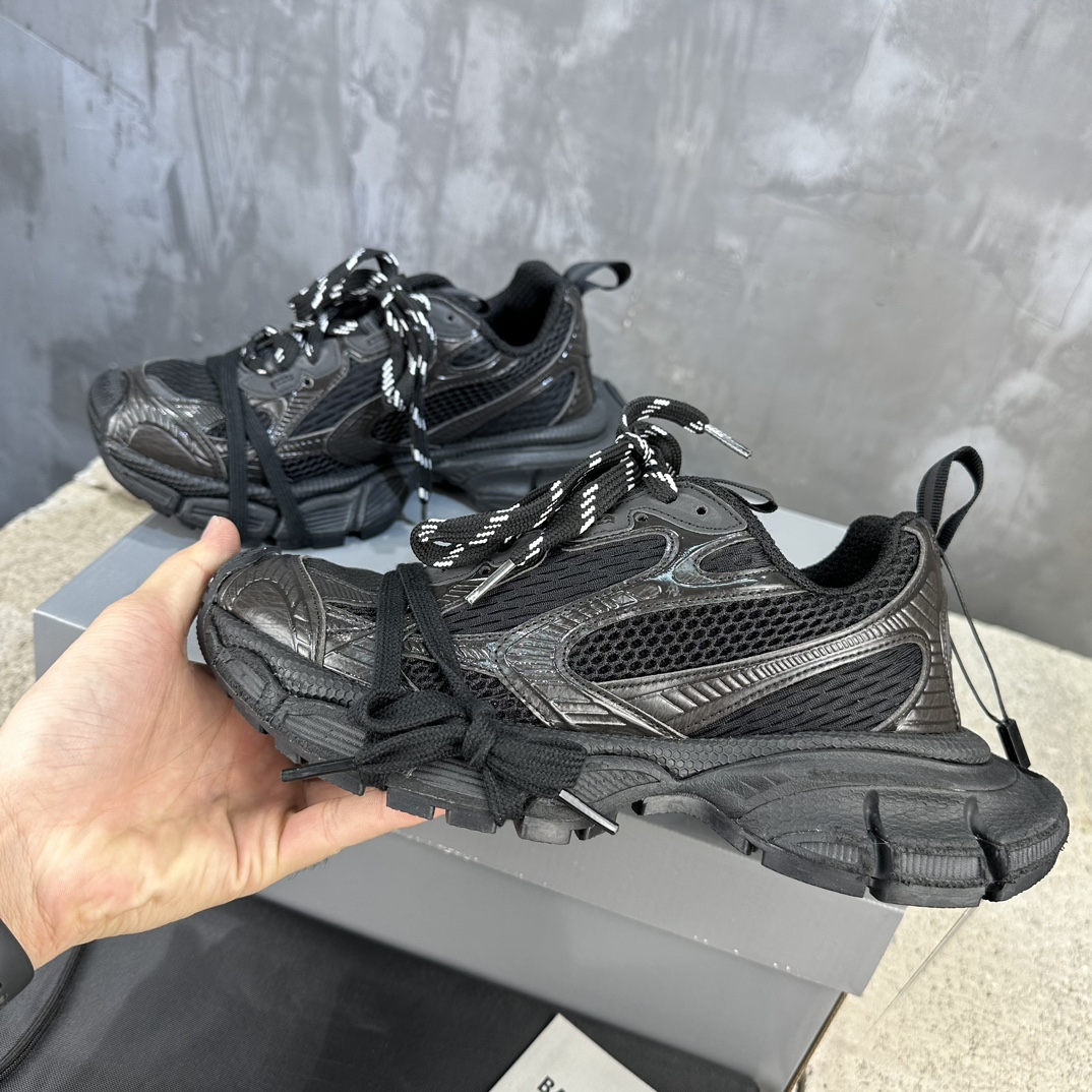 Balenciaga 原單黑色老爹鞋男士全黑簡約百搭復刻款|超A仿原單精品圖片 12 Balenciaga 原單黑色老爹鞋男士全黑簡約百搭復刻款|歐美奢侈品精品推薦