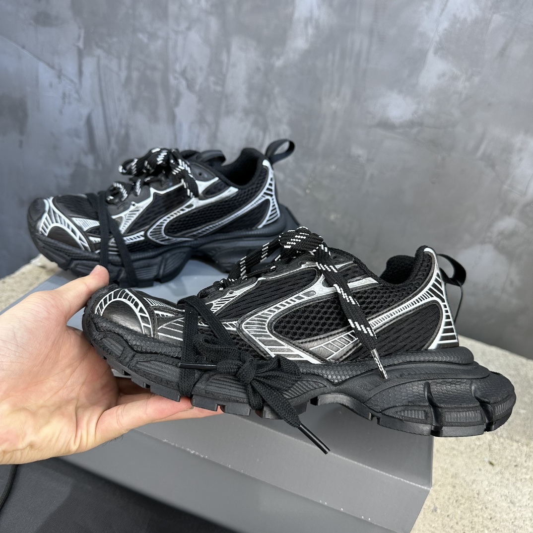 Balenciaga 高仿黑白老爹鞋運動感線條設計感十足|超A仿原單精品圖片 12 Balenciaga 高仿黑白老爹鞋運動感線條設計感十足|歐美奢侈品精品推薦