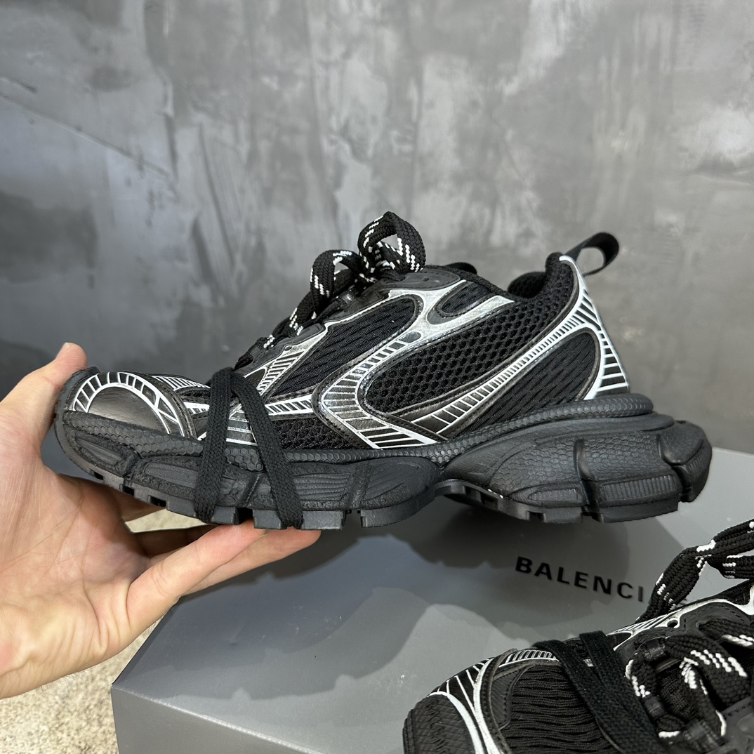 Balenciaga 高仿黑白老爹鞋運動感線條設計感十足|超A仿原單精品圖片 11 Balenciaga 高仿黑白老爹鞋運動感線條設計感十足|歐美奢侈品精品推薦
