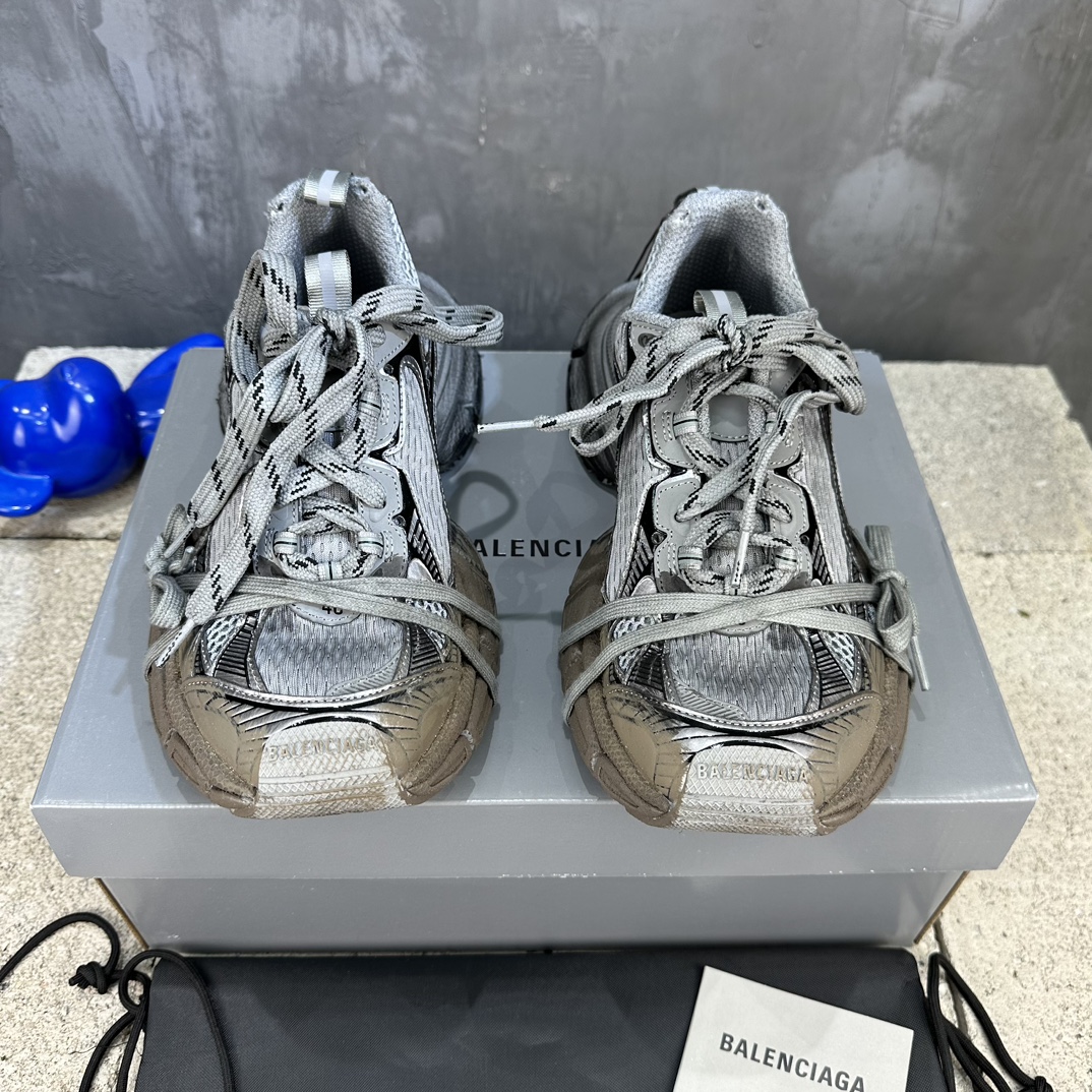 Balenciaga A貨灰棕配色老爹鞋潮流復古風推薦款