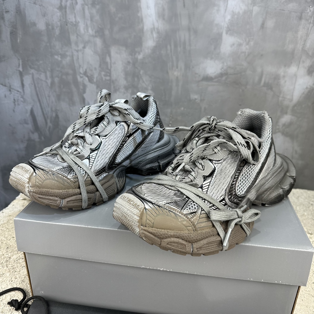 Balenciaga A貨灰棕配色老爹鞋潮流復古風推薦款|超A仿原單精品圖片 13 Balenciaga A貨灰棕配色老爹鞋潮流復古風推薦款|歐美奢侈品精品推薦