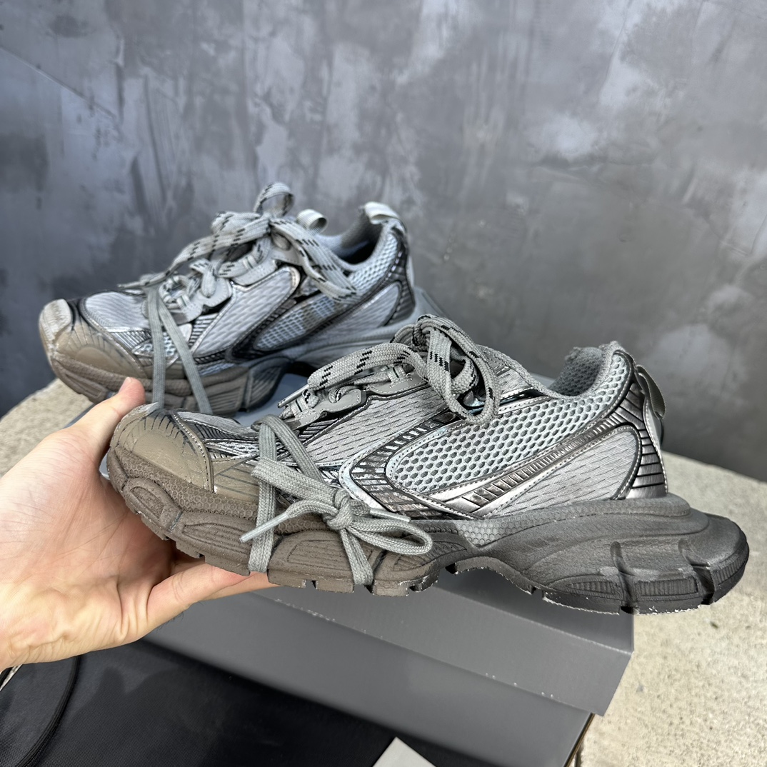 Balenciaga A貨灰棕配色老爹鞋潮流復古風推薦款|超A仿原單精品圖片 12 Balenciaga A貨灰棕配色老爹鞋潮流復古風推薦款|歐美奢侈品精品推薦
