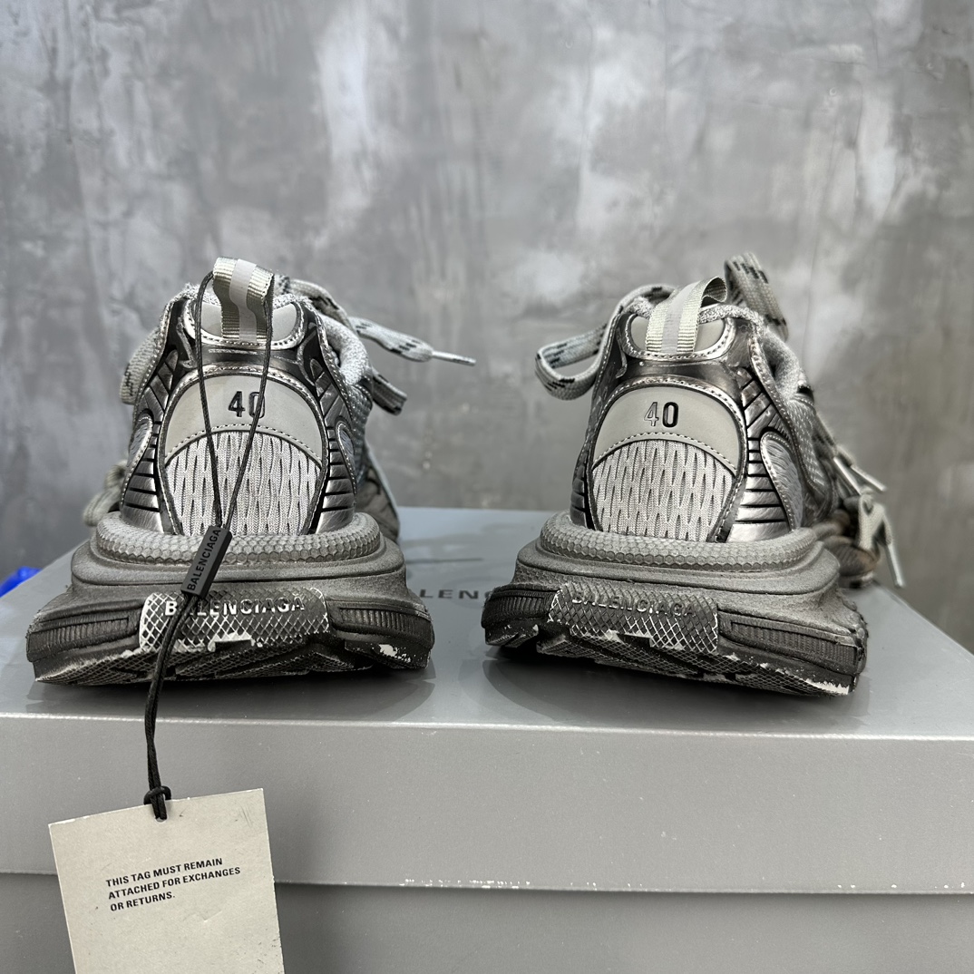 Balenciaga A貨灰棕配色老爹鞋潮流復古風推薦款|超A仿原單精品圖片 8 Balenciaga A貨灰棕配色老爹鞋潮流復古風推薦款|歐美奢侈品精品推薦