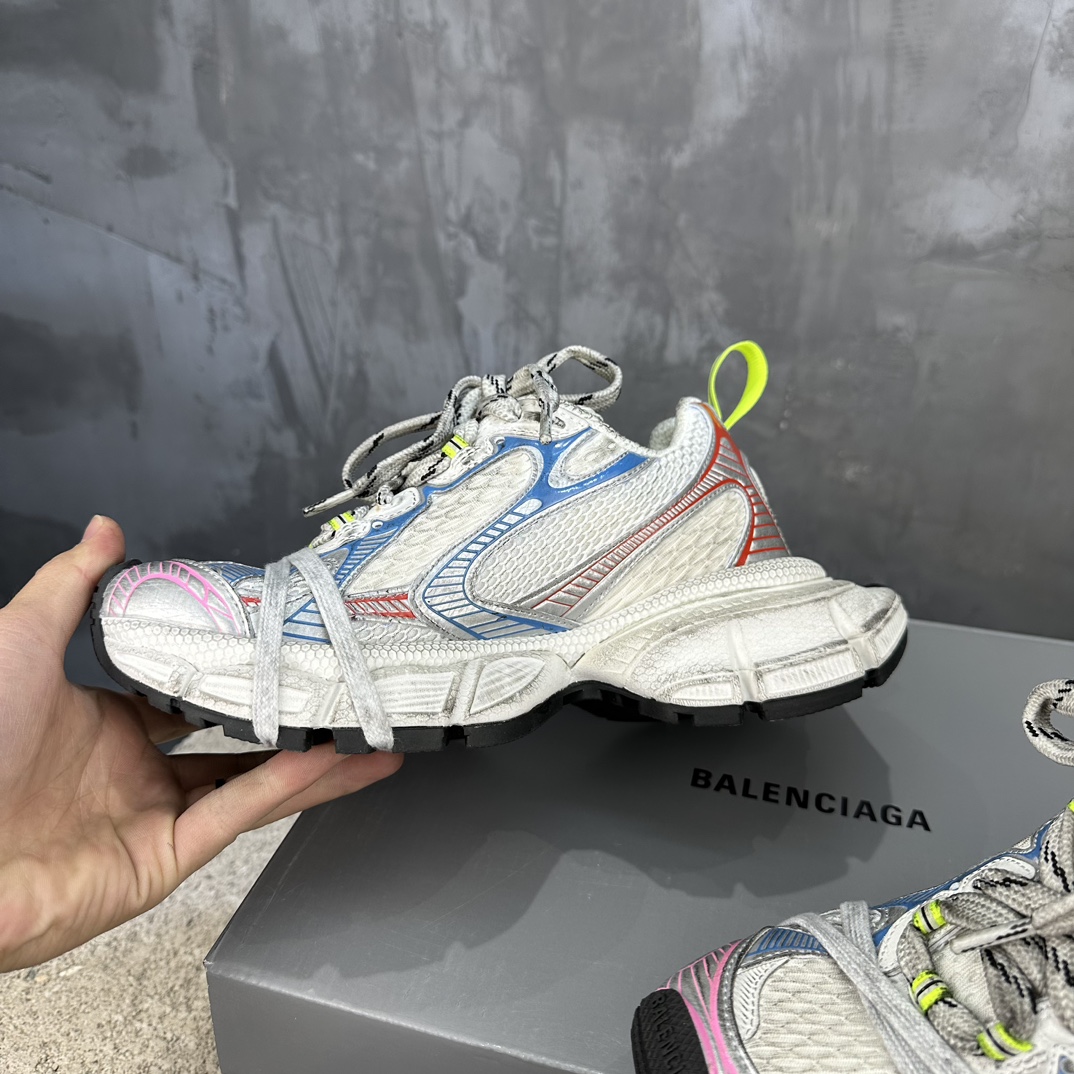 Balenciaga 高仿拼色老爹鞋螢光元素注目感設計款|超A仿原單精品圖片 10 Balenciaga 高仿拼色老爹鞋螢光元素注目感設計款|歐美奢侈品精品推薦