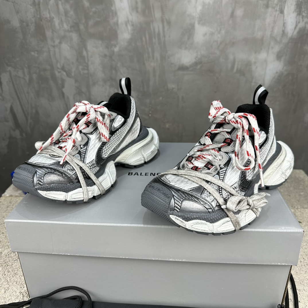 Balenciaga A貨老爹鞋紅黑編織鞋帶撞色造型感十足|超A仿原單精品圖片 11 Balenciaga A貨老爹鞋紅黑編織鞋帶撞色造型感十足|歐美奢侈品精品推薦