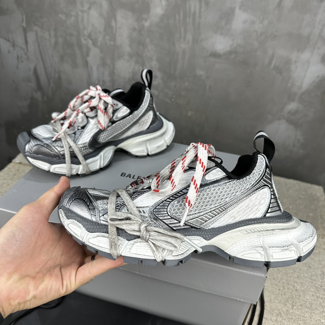 Balenciaga A貨老爹鞋紅黑編織鞋帶撞色造型感十足|超A仿原單精品圖片 10 Balenciaga A貨老爹鞋紅黑編織鞋帶撞色造型感十足|歐美奢侈品精品推薦