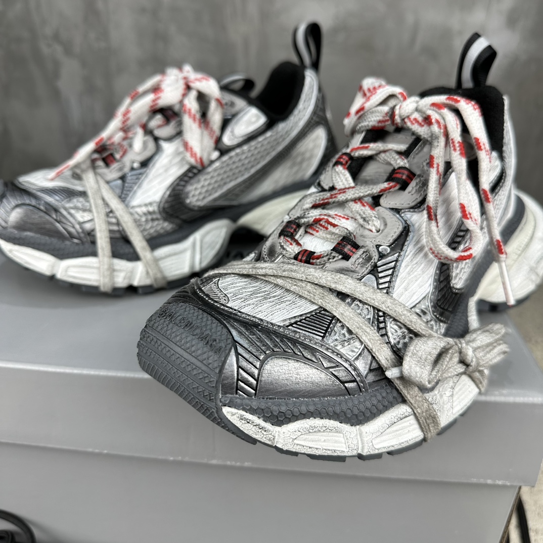 Balenciaga A貨老爹鞋紅黑編織鞋帶撞色造型感十足|超A仿原單精品圖片 8 Balenciaga A貨老爹鞋紅黑編織鞋帶撞色造型感十足|歐美奢侈品精品推薦