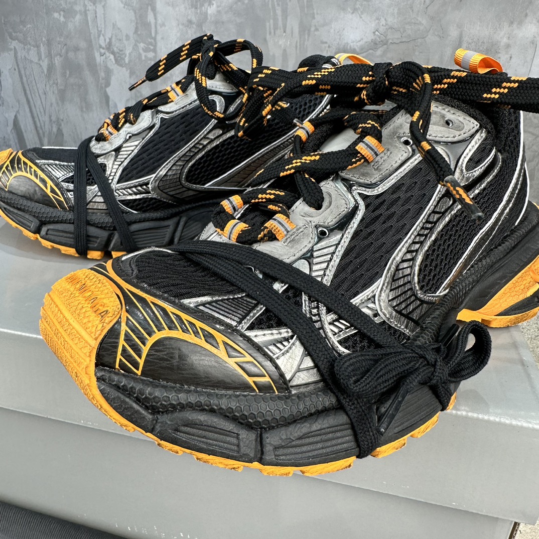 Balenciaga 原單黑橘老爹鞋街頭撞色設計動感十足｜歐美奢侈品精品推薦