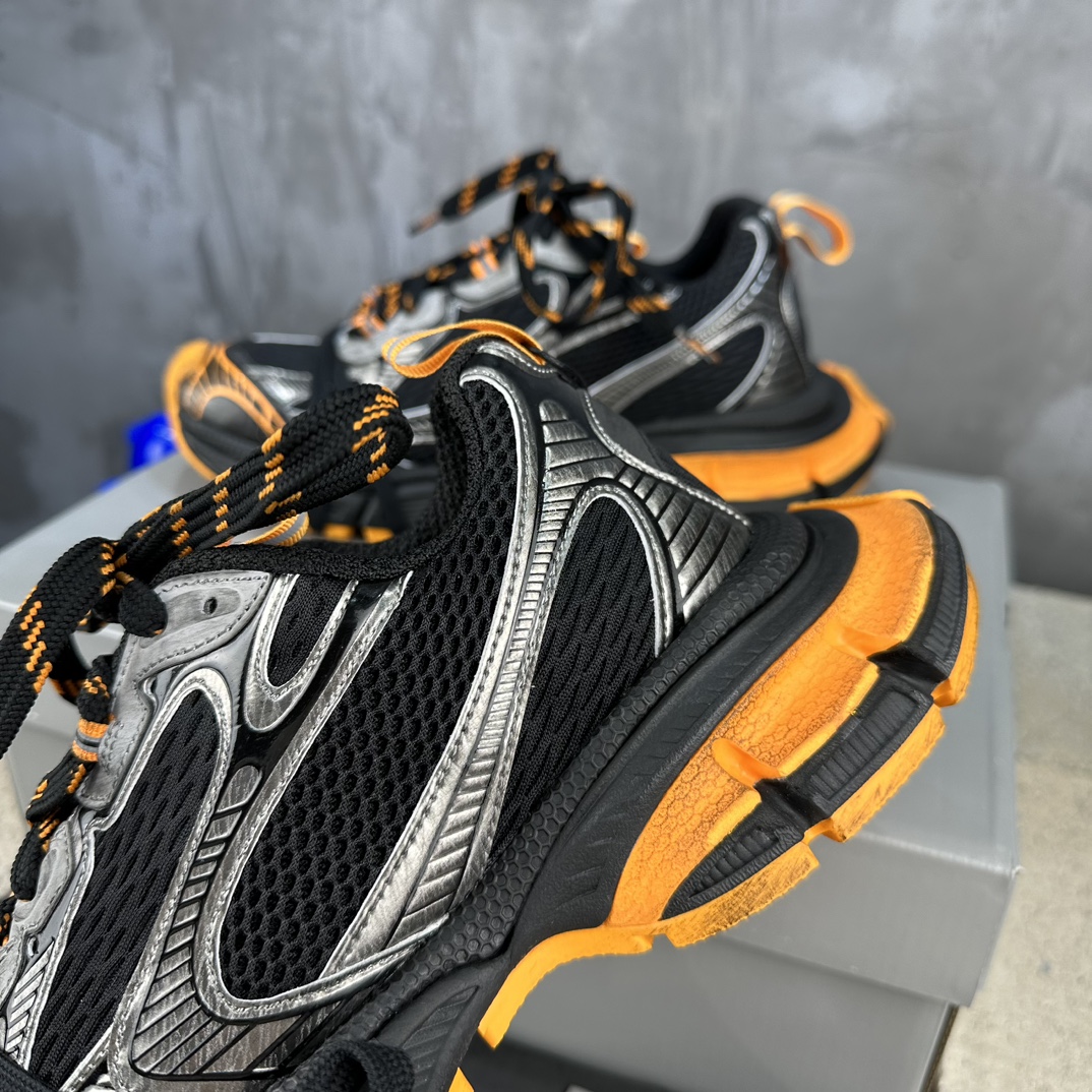 Balenciaga 原單黑橘老爹鞋街頭撞色設計動感十足｜歐美奢侈品精品推薦