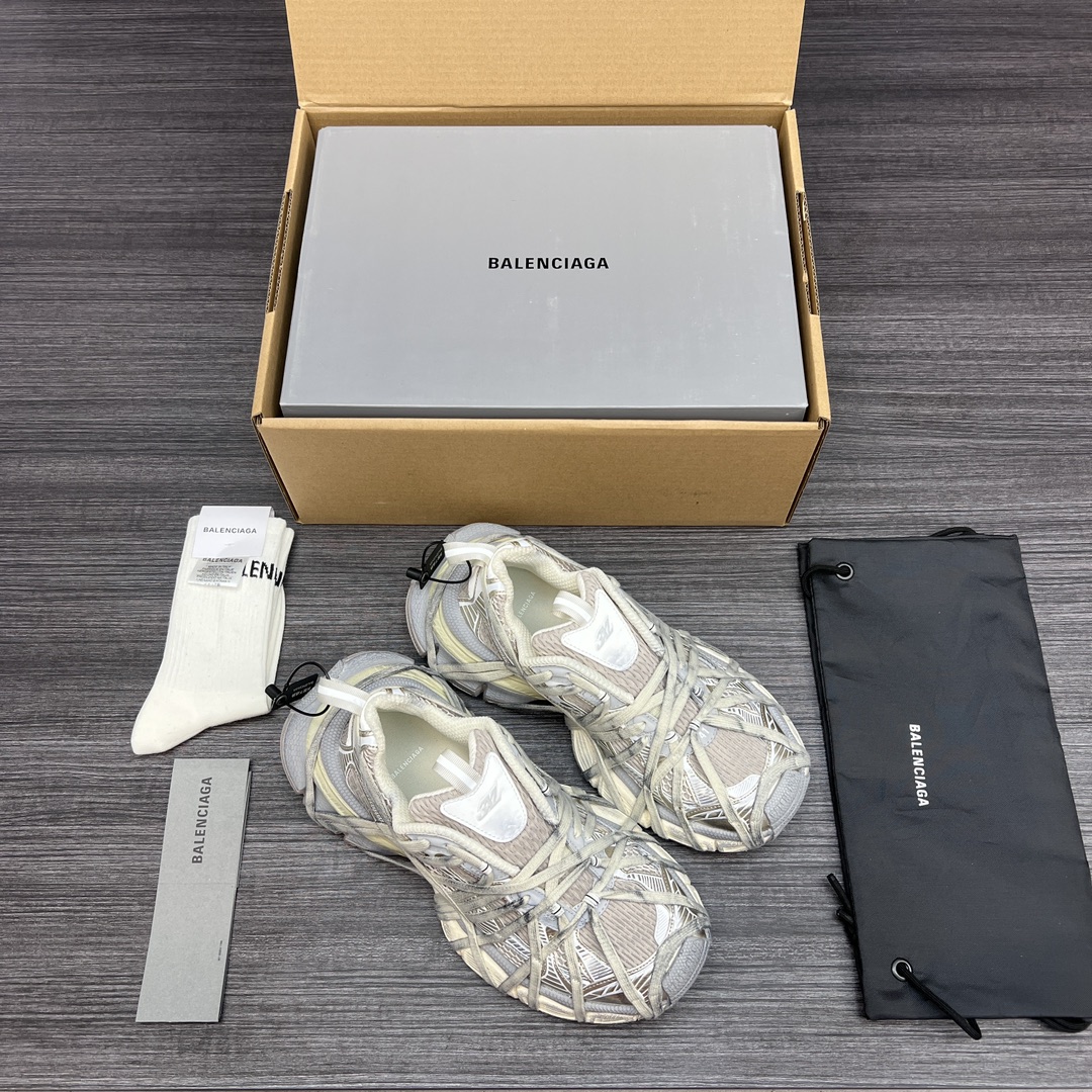 Balenciaga 一比一奶灰老爹鞋含盒配件還原專櫃質感| 13 Balenciaga 一比一奶灰老爹鞋含盒配件還原專櫃質感
