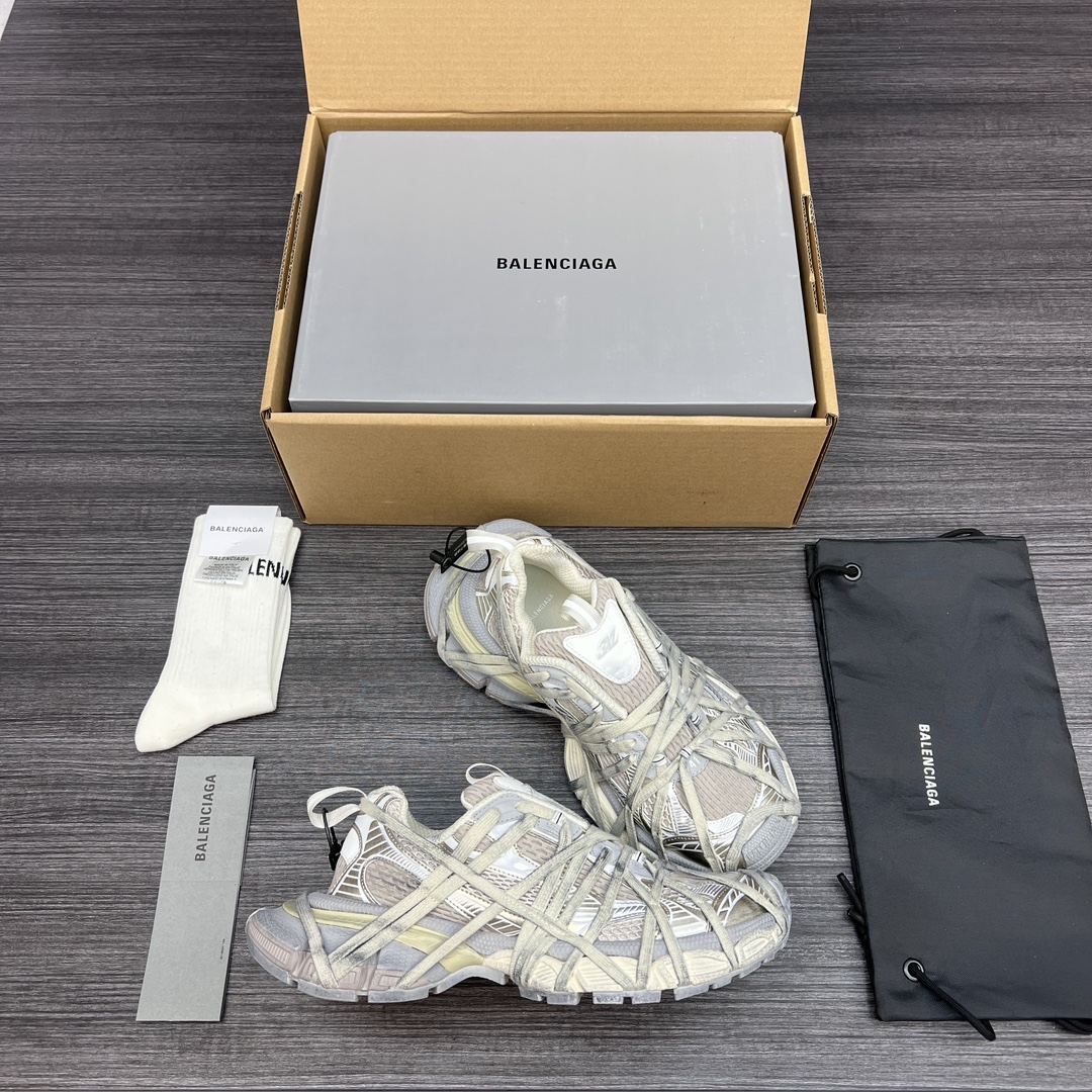 Balenciaga 一比一奶灰老爹鞋含盒配件還原專櫃質感| 12 Balenciaga 一比一奶灰老爹鞋含盒配件還原專櫃質感