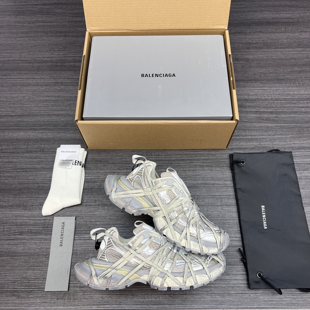 Balenciaga 一比一奶灰老爹鞋含盒配件還原專櫃質感| 10 Balenciaga 一比一奶灰老爹鞋含盒配件還原專櫃質感