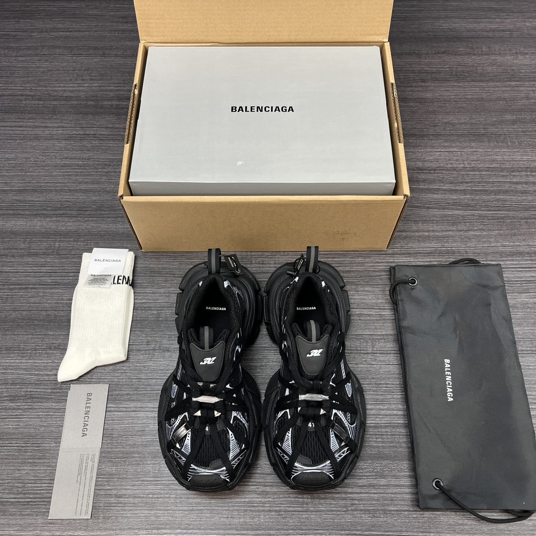 Balenciaga 高仿黑白老爹鞋附全套配件經典配色| 14 Balenciaga 高仿黑白老爹鞋附全套配件經典配色