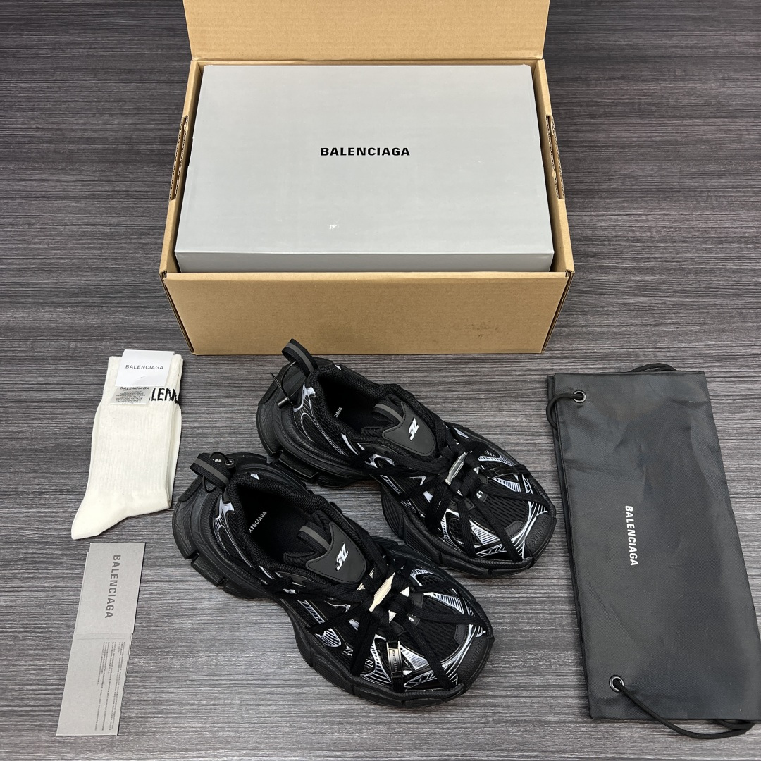 Balenciaga 高仿黑白老爹鞋附全套配件經典配色| 13 Balenciaga 高仿黑白老爹鞋附全套配件經典配色