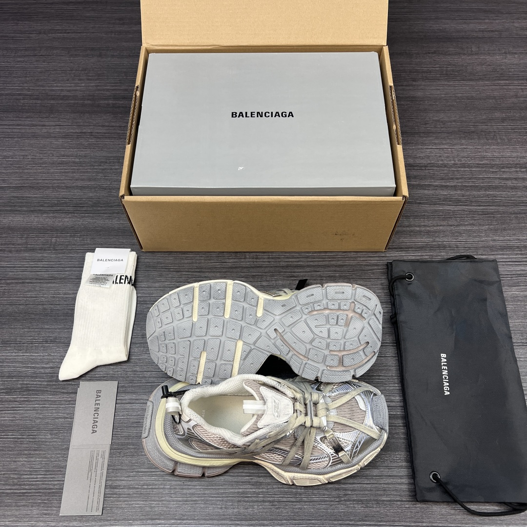 Balenciaga 原單灰白老爹鞋復古漸層拼接附原廠配件｜歐美奢侈品精品推薦