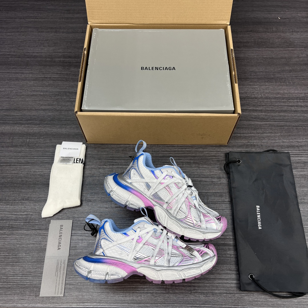Balenciaga 高仿粉藍老爹鞋粉嫩撞色復古潮流感| 10 Balenciaga 高仿粉藍老爹鞋粉嫩撞色復古潮流感