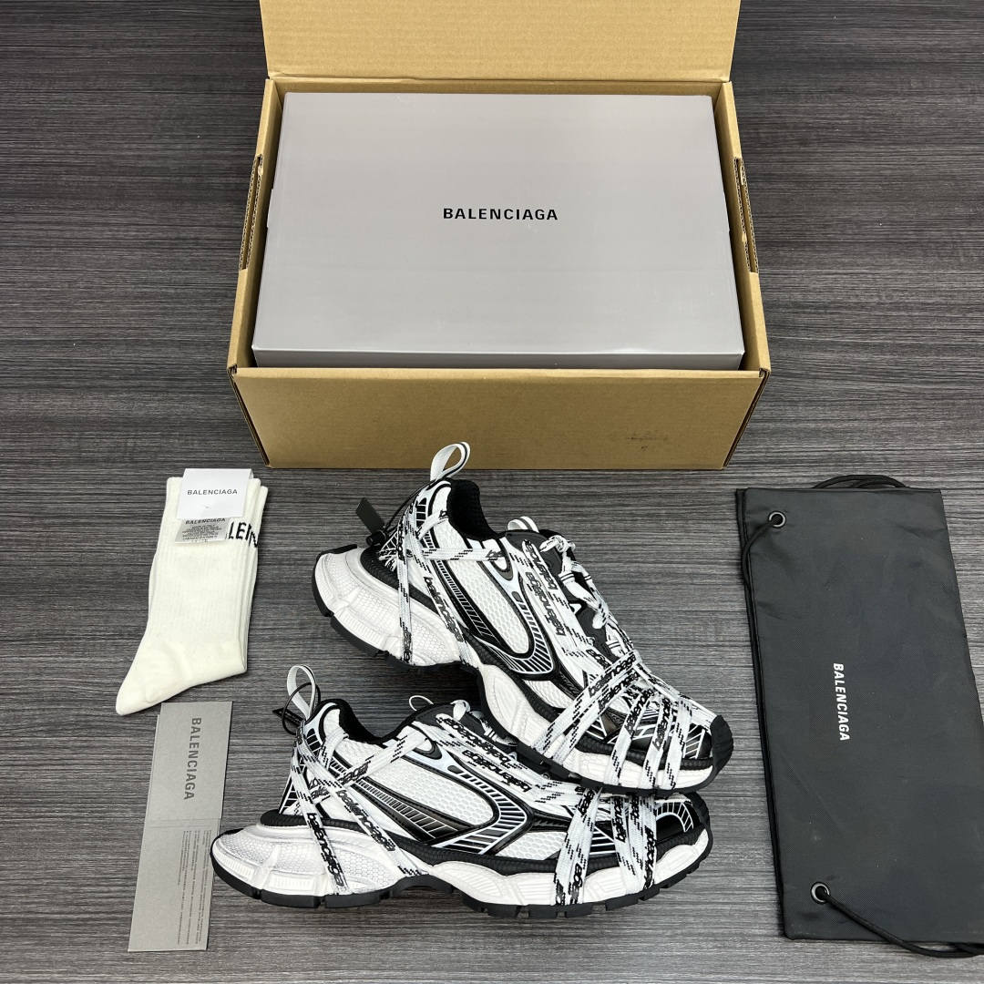 Balenciaga 高仿男士老爹鞋 黑白塗鴉設計 潮流感滿點| 10 Balenciaga 高仿男士老爹鞋 黑白塗鴉設計 潮流感滿點