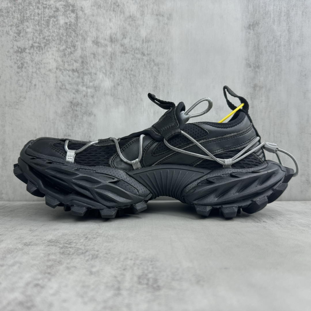 Balenciaga 高仿男士老爹鞋 全黑網布機能風 彰顯時尚份量感｜歐美奢侈品精品推薦