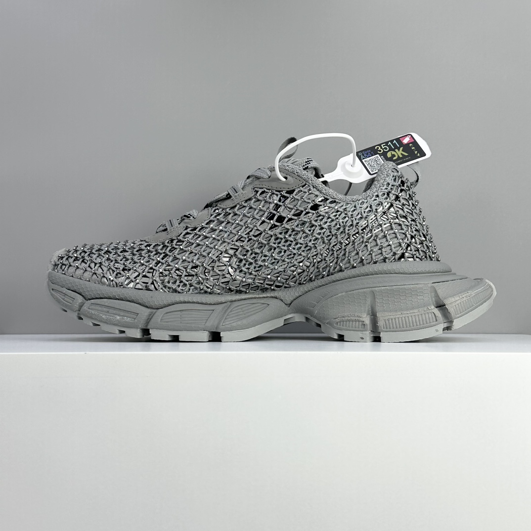 Balenciaga 高仿男鞋 灰色網眼跑鞋 輕量耐穿潮流設計款| 11 Balenciaga 高仿男鞋 灰色網眼跑鞋 輕量耐穿潮流設計款