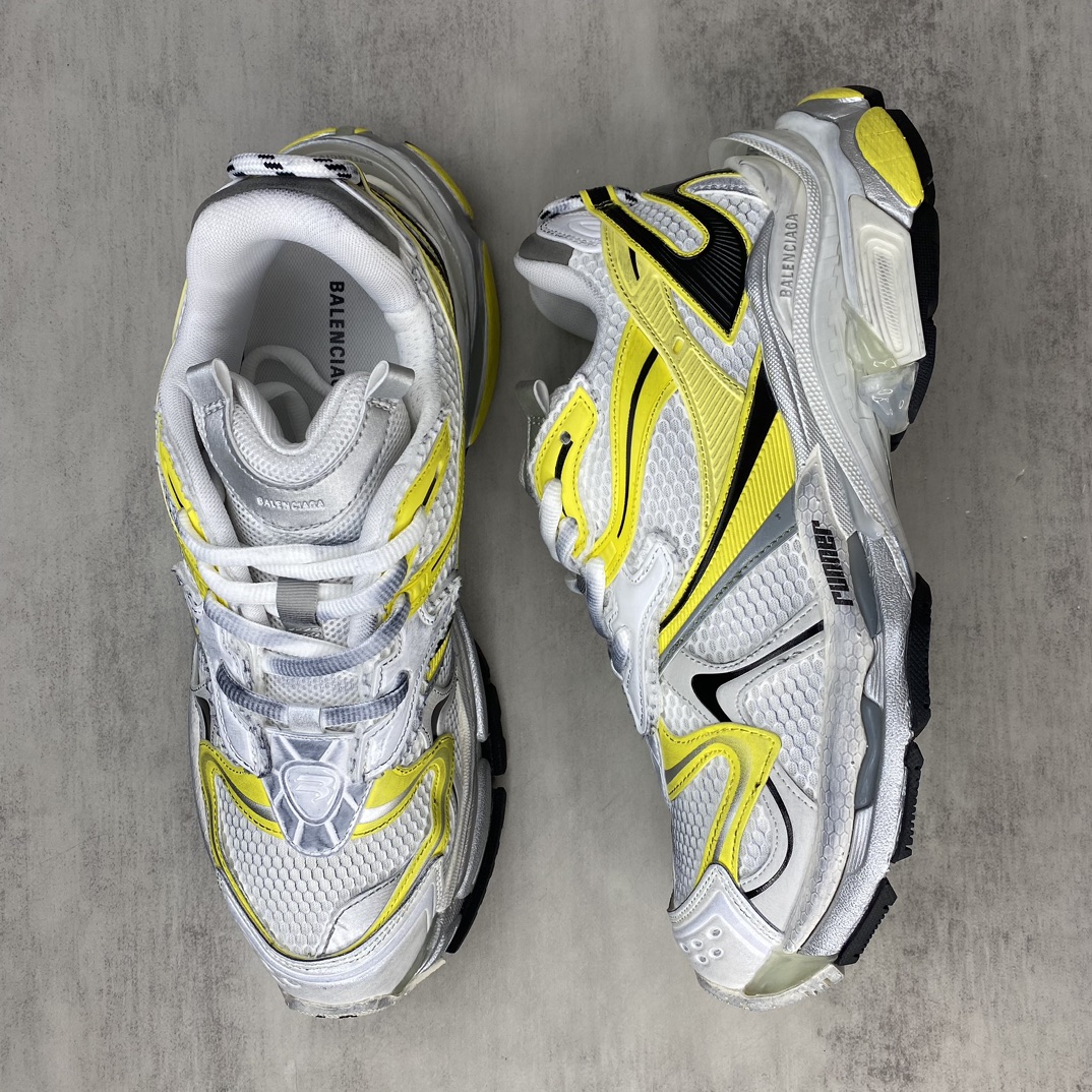 Balenciaga 原單男鞋 白黃撞色設計 高彩度流線運動鞋推薦| 13 Balenciaga 原單男鞋 白黃撞色設計 高彩度流線運動鞋推薦