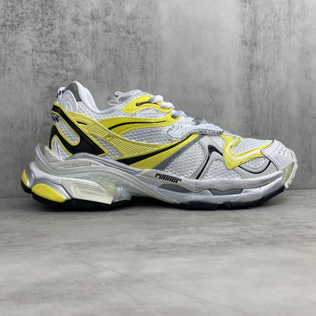 Balenciaga 原單男鞋 白黃撞色設計 高彩度流線運動鞋推薦| 10 Balenciaga 原單男鞋 白黃撞色設計 高彩度流線運動鞋推薦