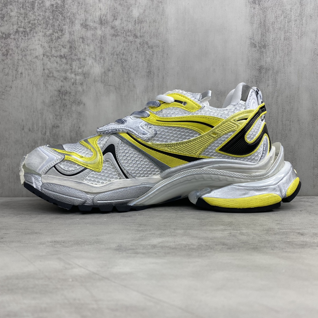 Balenciaga 原單男鞋 白黃撞色設計 高彩度流線運動鞋推薦| 9 Balenciaga 原單男鞋 白黃撞色設計 高彩度流線運動鞋推薦