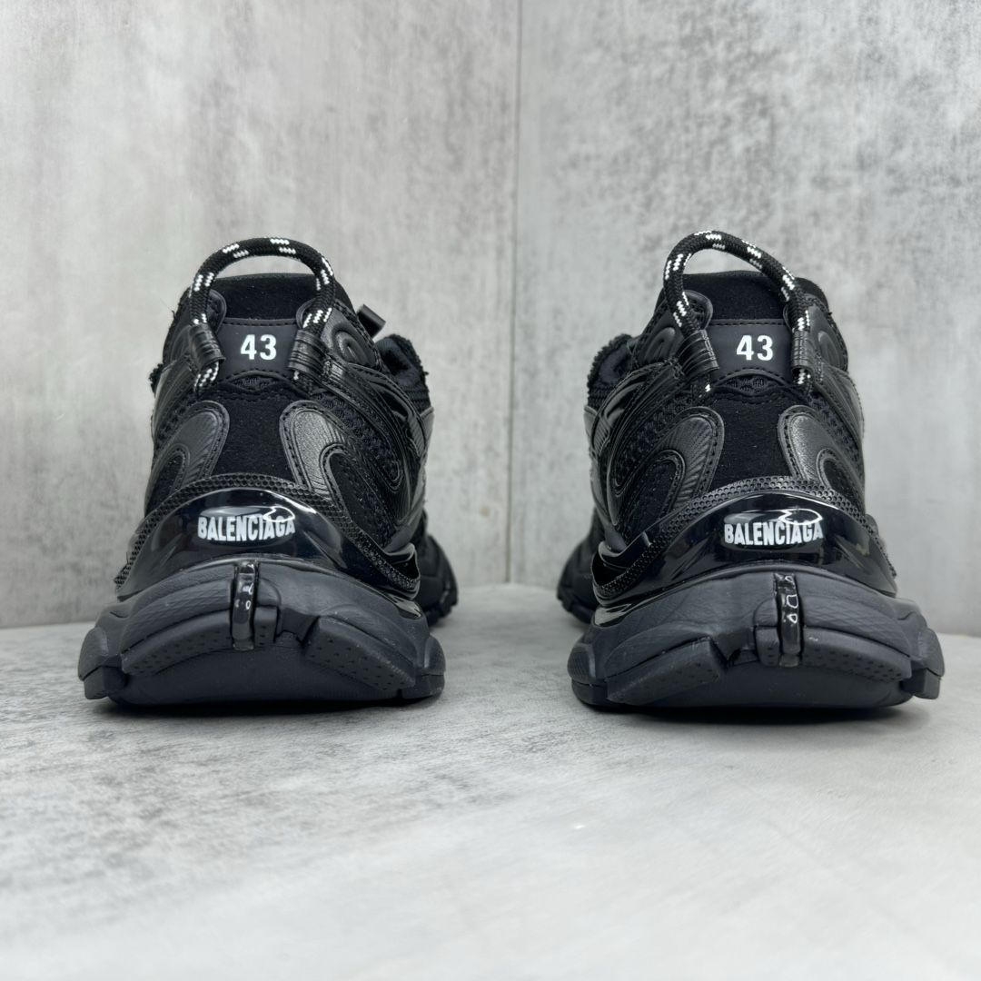 Balenciaga 原單男鞋 全黑網布跑鞋 簡約百搭街頭款推薦| 11 Balenciaga 原單男鞋 全黑網布跑鞋 簡約百搭街頭款推薦