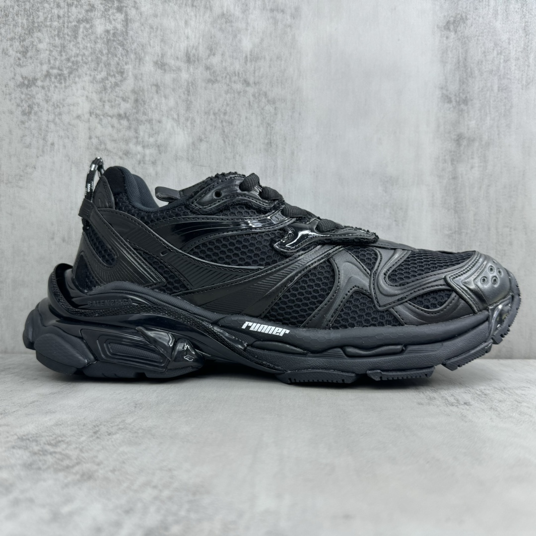 Balenciaga 原單男鞋 全黑網布跑鞋 簡約百搭街頭款推薦| 10 Balenciaga 原單男鞋 全黑網布跑鞋 簡約百搭街頭款推薦