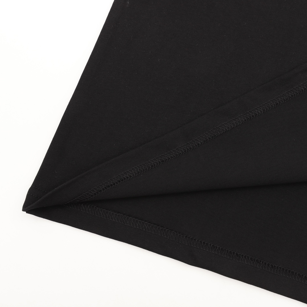 Chanel 高仿黑色字母短袖 雙C+CHANEL標識 簡約百搭推薦｜歐美奢侈品精品推薦