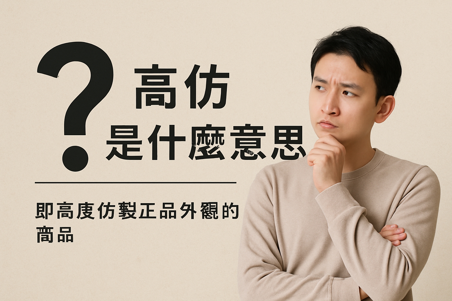 高仿是什麼意思？從夜市A貨到頂級復刻的完整定義解析與市場等級深度觀察報告｜歐美奢侈品精品推薦