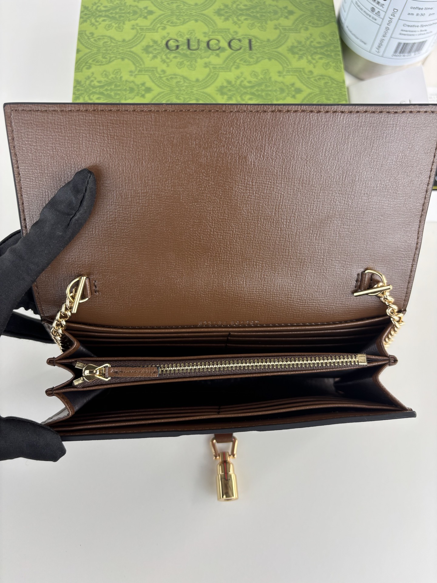 Gucci高仿女用喬姬包 牛仔GG老花金鍊鏈條設計優雅百搭|超A仿原單精品圖片 9 Gucci高仿女用喬姬包 牛仔GG老花金鍊鏈條設計優雅百搭|歐美奢侈品精品推薦