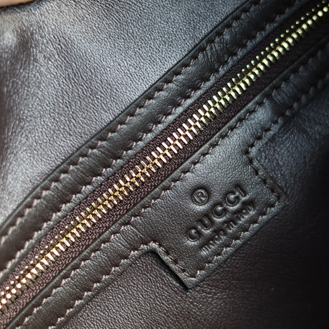 Gucci一比一Jackie 1961手提包 深咖色皮革金屬釦女包|超A仿原單精品圖片 8 Gucci一比一Jackie 1961手提包 深咖色皮革金屬釦女包|歐美奢侈品精品推薦