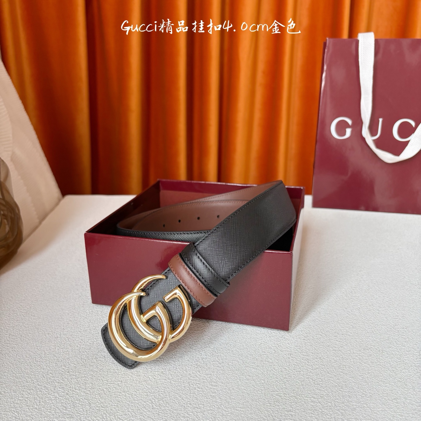Gucci 原單雙圈G標誌皮帶 4cm寬版造型多色可選|超A仿原單精品圖片 12 Gucci 原單雙圈G標誌皮帶 4cm寬版造型多色可選|歐美奢侈品精品推薦