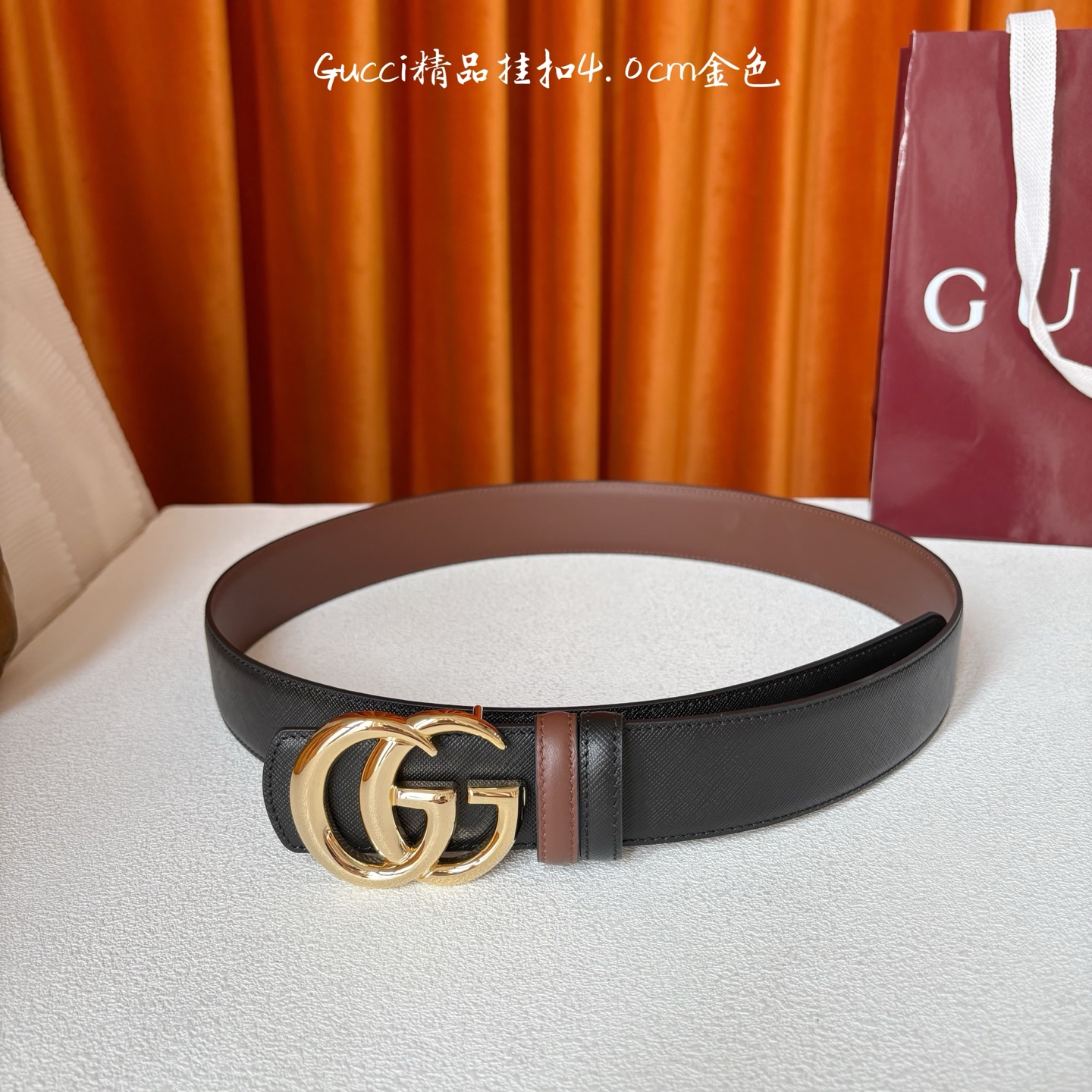 Gucci 原單雙圈G標誌皮帶 4cm寬版造型多色可選|超A仿原單精品圖片 11 Gucci 原單雙圈G標誌皮帶 4cm寬版造型多色可選|歐美奢侈品精品推薦