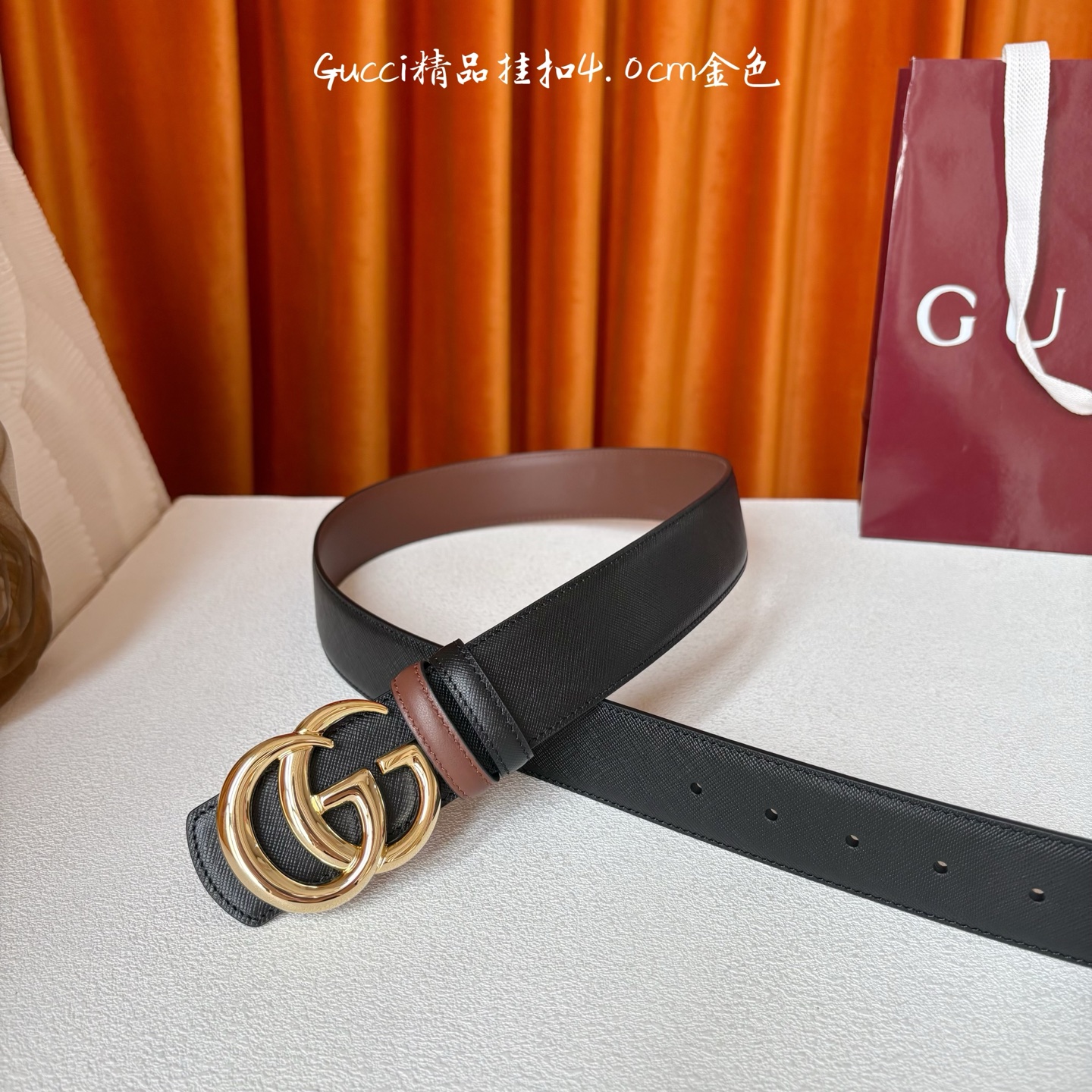 Gucci 原單雙圈G標誌皮帶 4cm寬版造型多色可選|超A仿原單精品圖片 10 Gucci 原單雙圈G標誌皮帶 4cm寬版造型多色可選|歐美奢侈品精品推薦