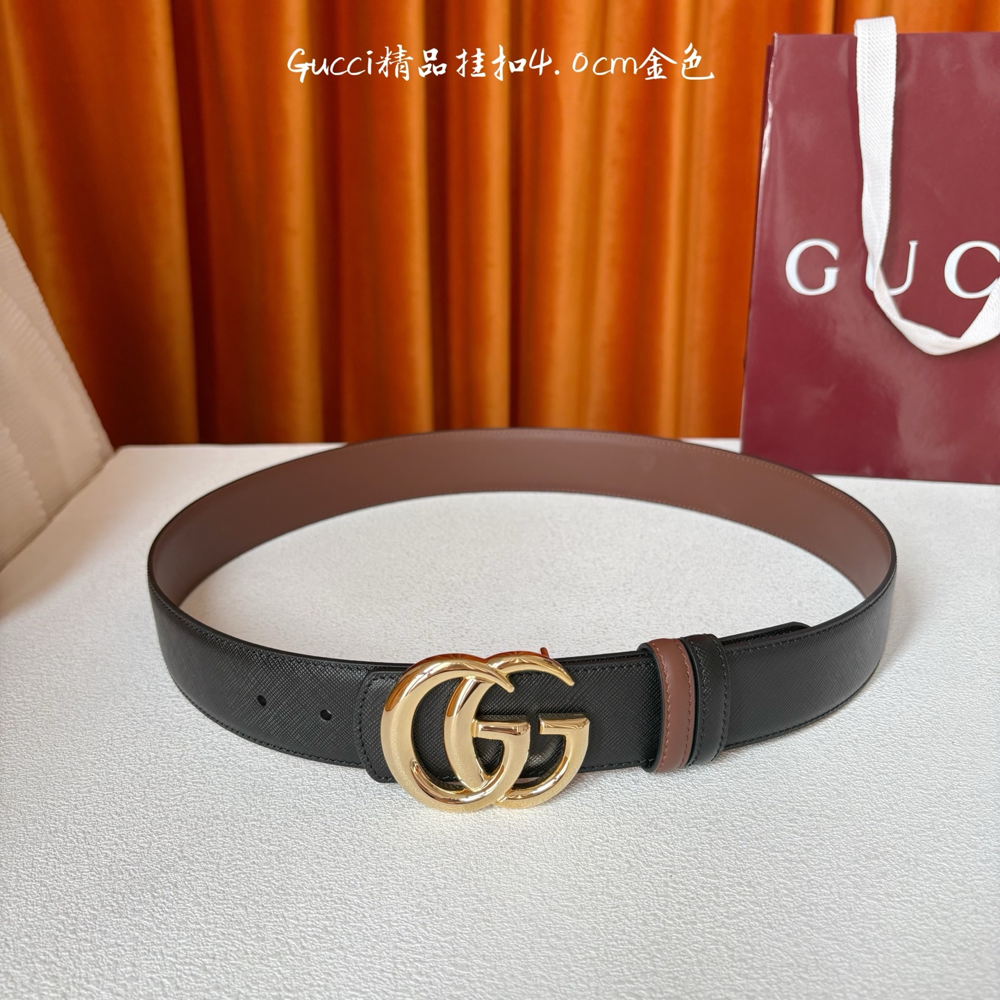 Gucci 原單雙圈G標誌皮帶 4cm寬版造型多色可選|超A仿原單精品圖片 8 Gucci 原單雙圈G標誌皮帶 4cm寬版造型多色可選|歐美奢侈品精品推薦