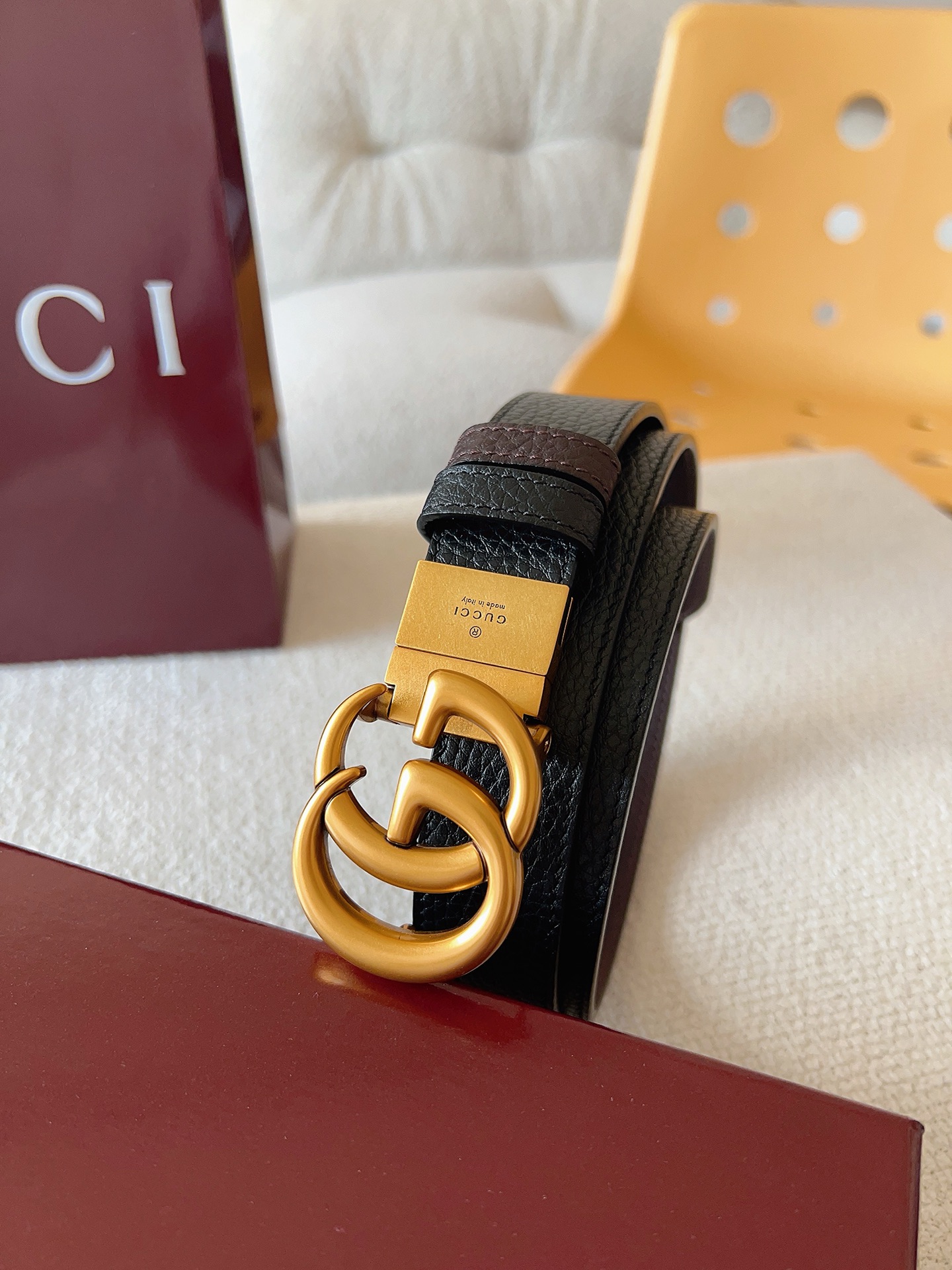 Gucci A貨金扣皮帶四色拼接設計 男士復古造型款|超A仿原單精品圖片 10 Gucci A貨金扣皮帶四色拼接設計 男士復古造型款|歐美奢侈品精品推薦