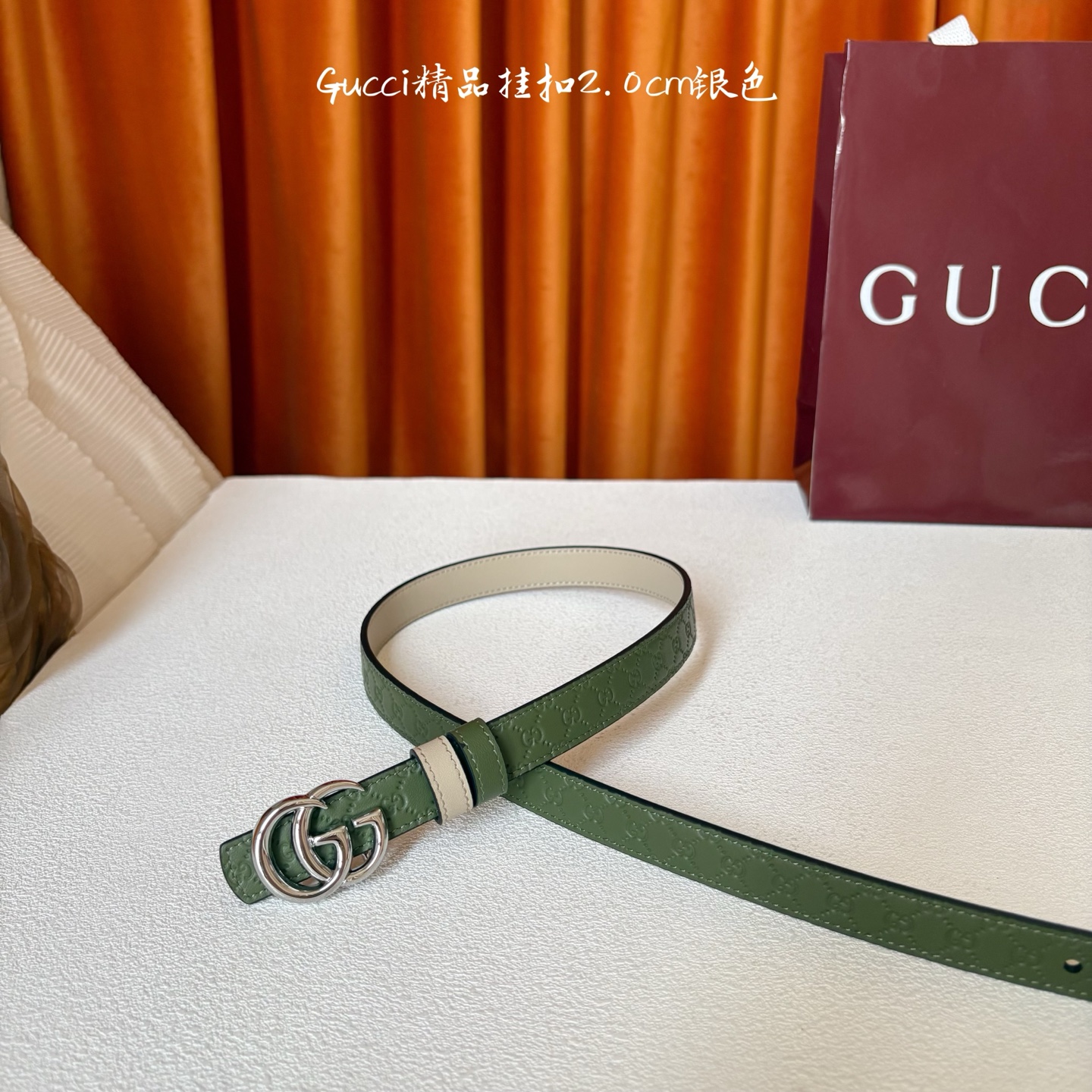 Gucci 精品仿製雙G窄版皮帶 女款繽紛多色造型設計|超A仿原單精品圖片 11 Gucci 精品仿製雙G窄版皮帶 女款繽紛多色造型設計|歐美奢侈品精品推薦